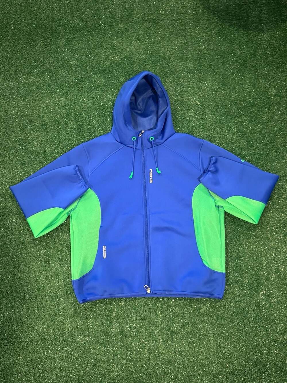 Nike Project F.R.O.G. GFX Full-Zip Hoodie Hyper Royal Green Shock